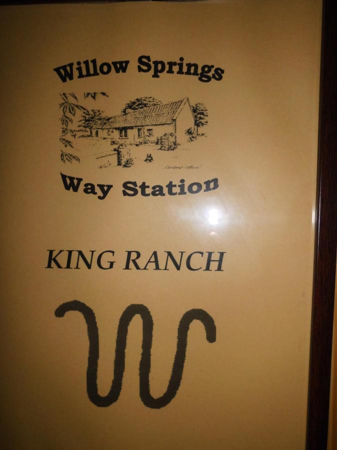 B&B Willow Springs Way Station Gouvy Rom bilde